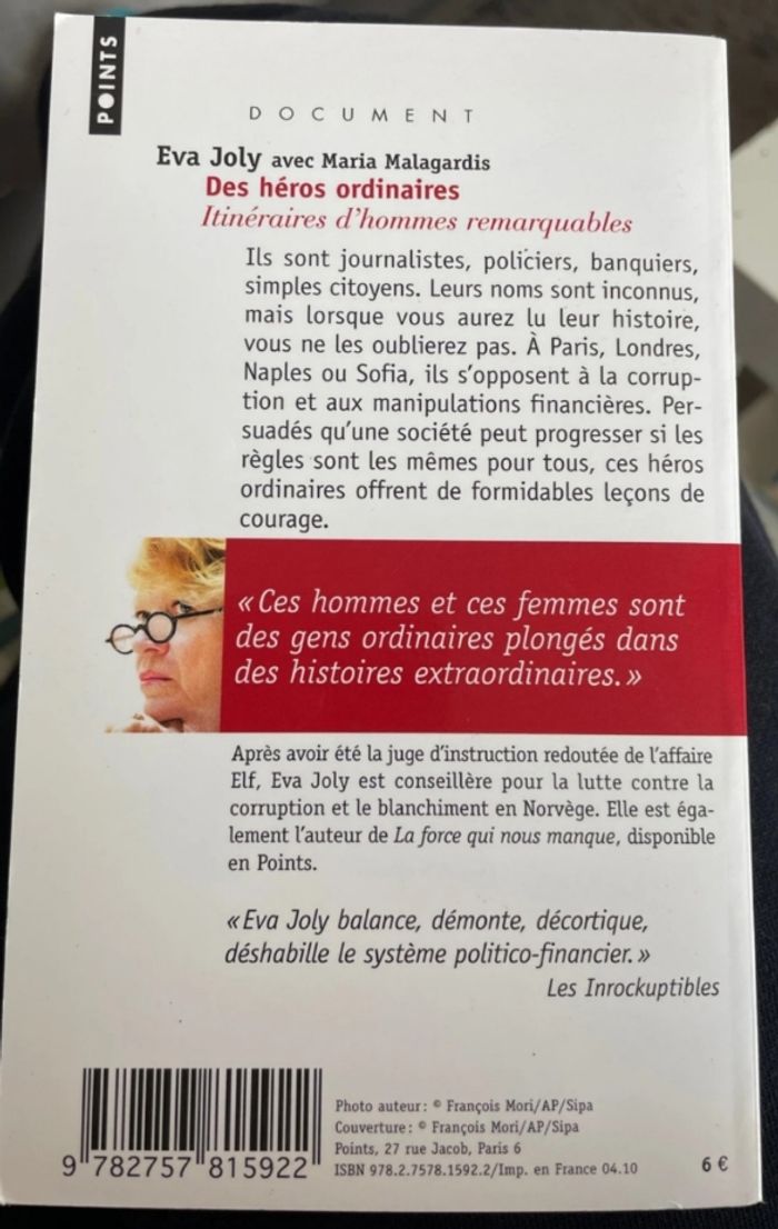 Livre ( des héros ordinaires ) - photo numéro 2