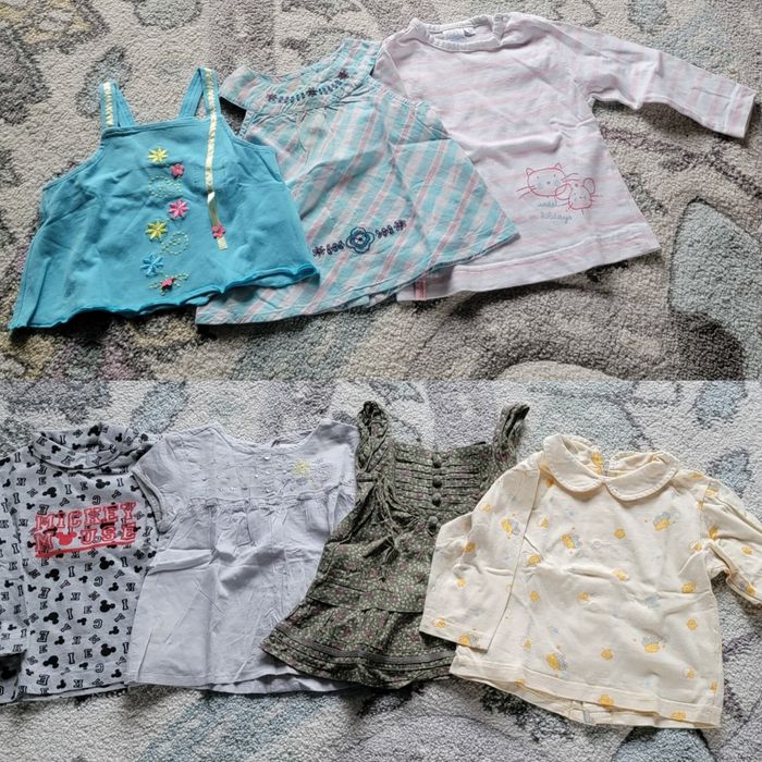 Lot 36 pièces bébé fille 6 mois 🩷 - photo numéro 2
