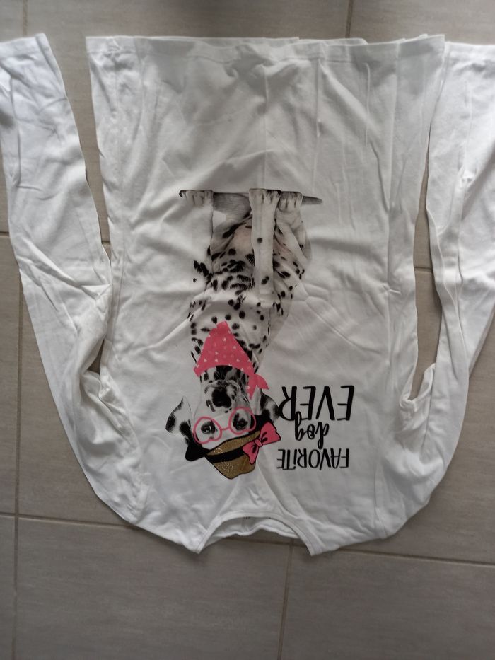 Tee-shirt manches longues in extenso