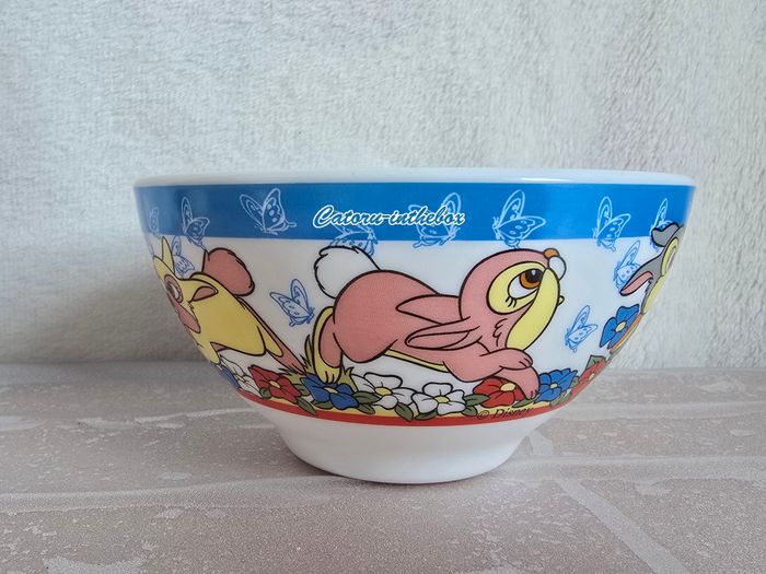Bol / Bowl Disney Arcopal Bambi Panpan / Thumper - photo numéro 3
