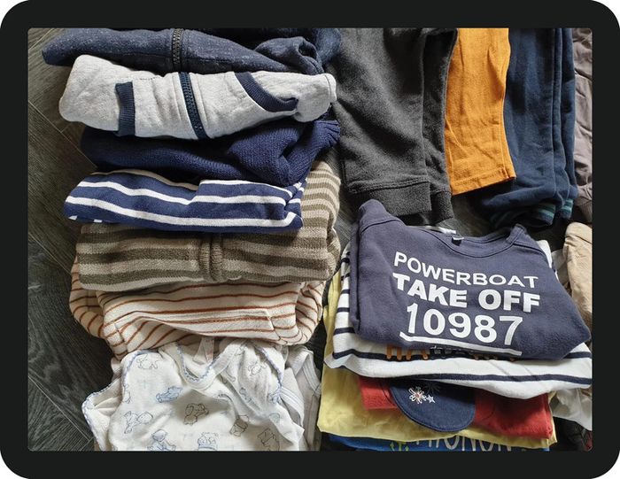 Lot de 34 vêtements hiver garçon 12 mois - photo numéro 8