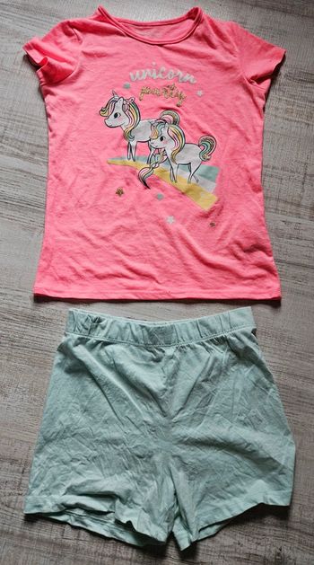 Pyjama été 8 ans fille