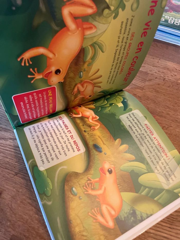 Livre Altaya Le monde des animaux Sauvages Animaux de la forêt La grenouille de Madagascar - photo numéro 7