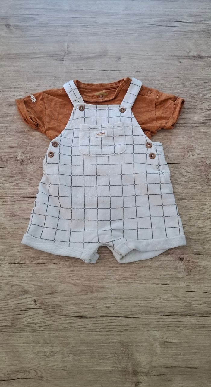 Ensemble salopette + t-shirt - photo numéro 4