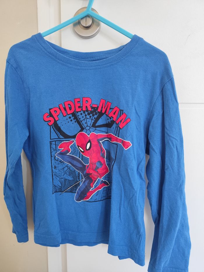 Tee-shirt manches longues Spider Man 5 ans