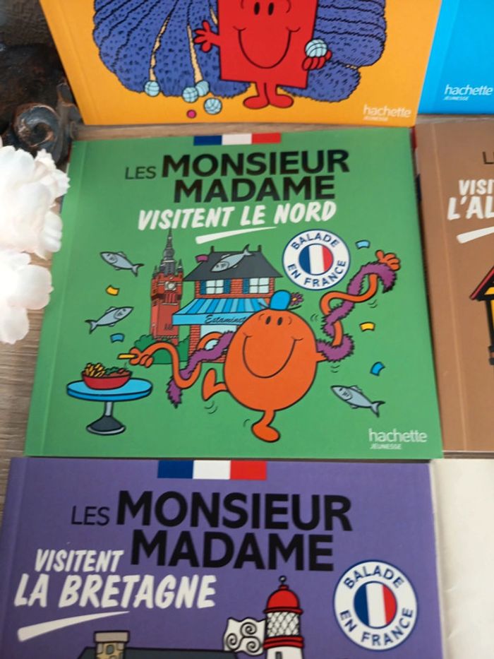 Lot 5 livres Monsieur Madame – Balade en France (+1 offert) - photo numéro 4