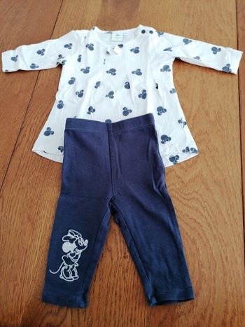 Ensemble fille 3 mois
