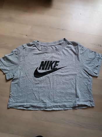 Tee-shirt manches courtes crop top