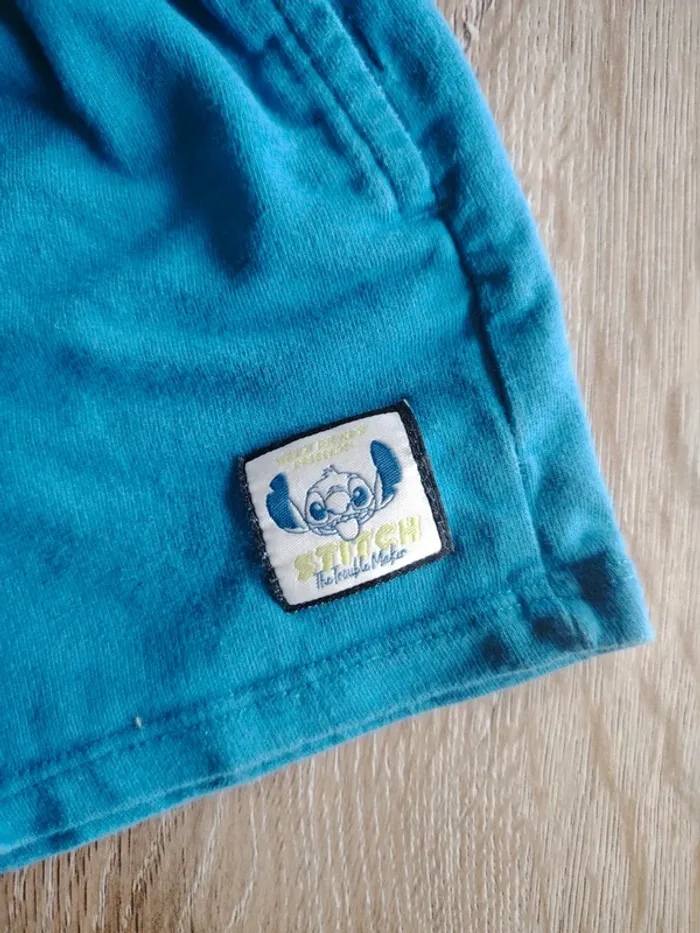 Lot de 2 shorts Disney Mickey et Stitch - photo numéro 4