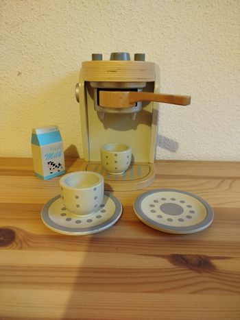 Cafetière en bois
