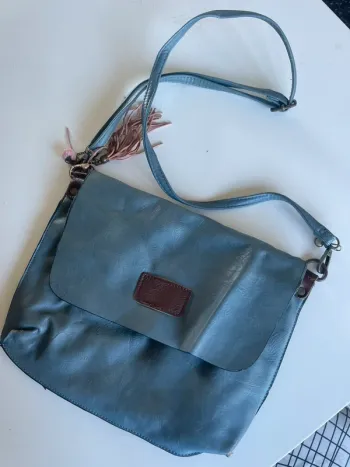 Sac bandoulière bleu
