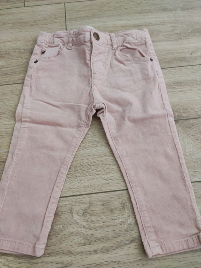 Jean velours zara