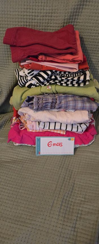 16 pieces été fille 6 mois