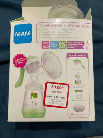 Tire lait manuel MAM