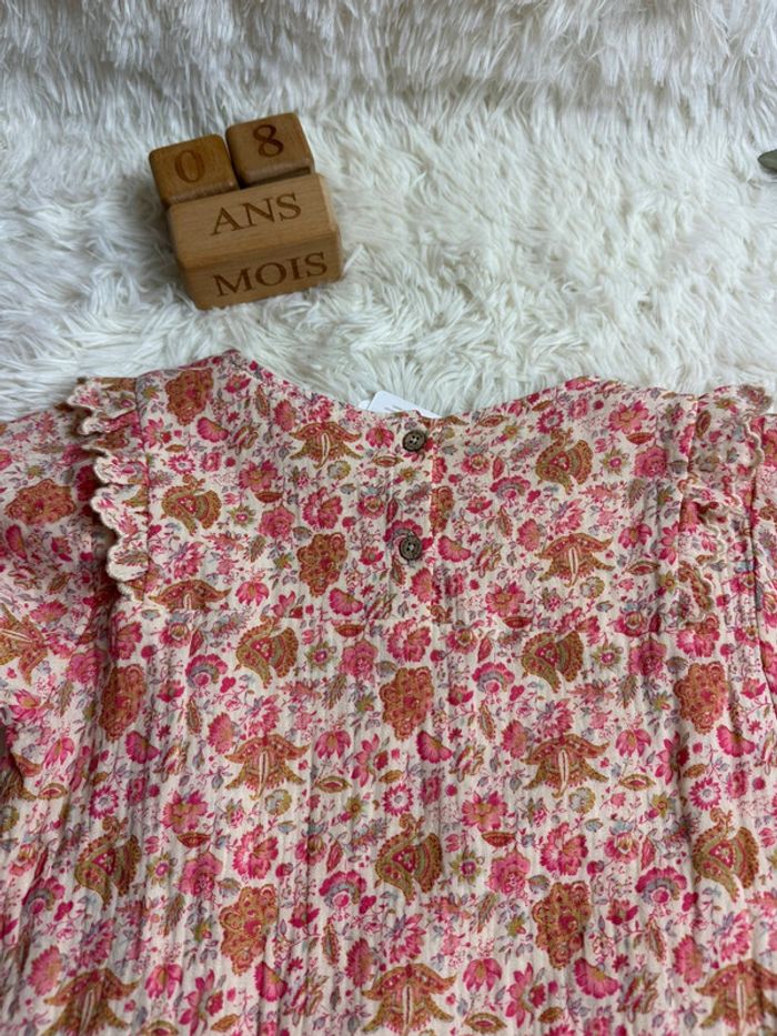 Blouse fleurie Louise Misha taille 8 ans - photo numéro 6