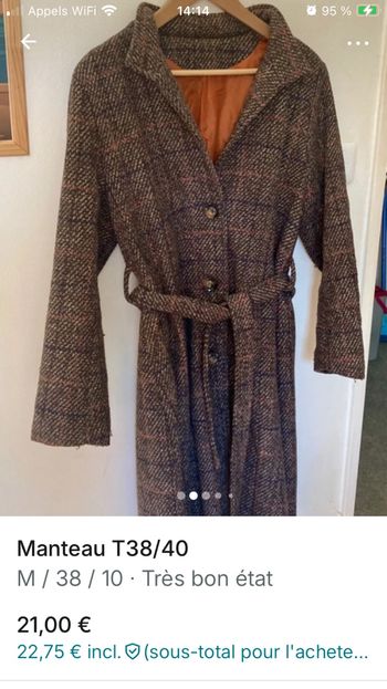 MANTEAU DROIT