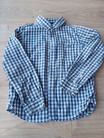 Chemise à carreaux sergent major 7ans