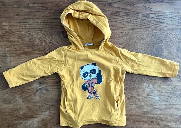 Sweat-shirt à capuche 🐻 18 mois