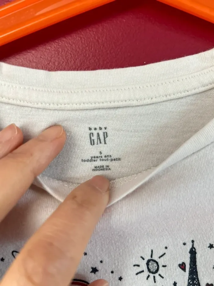 T shirt fille 5 ans gap - photo numéro 4