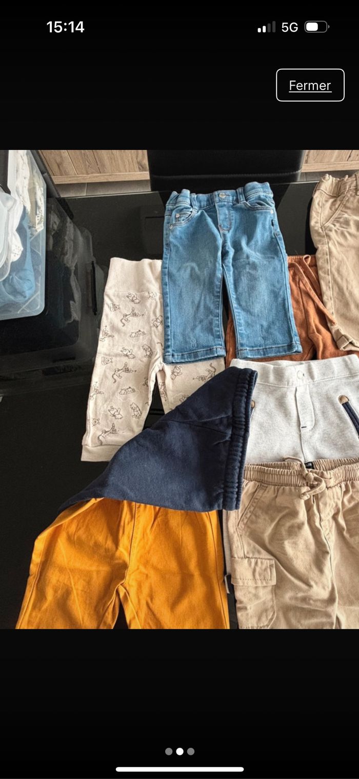 Lots de pantalons - photo numéro 2