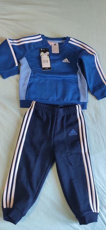Ensemble jogging bébé garçon 9-12 mois Adidas