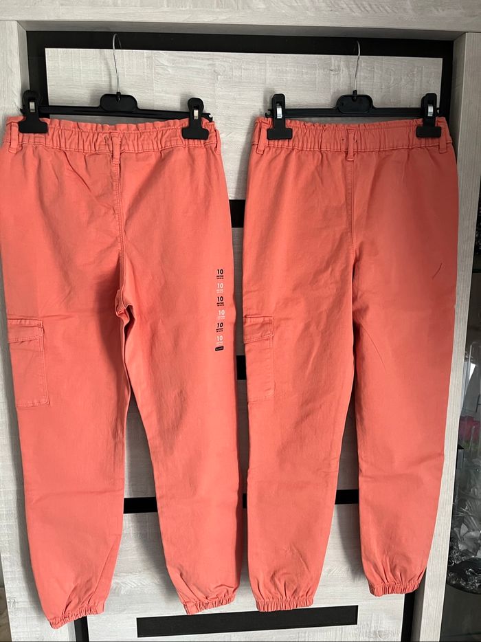 Lots 2 pantalons cargo fille Kiabi - photo numéro 2