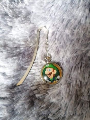 Marque page Luigi + prénom