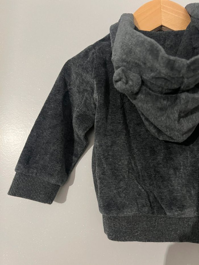 Veste bébé ourson Kiabi taille 9 mois - photo numéro 7
