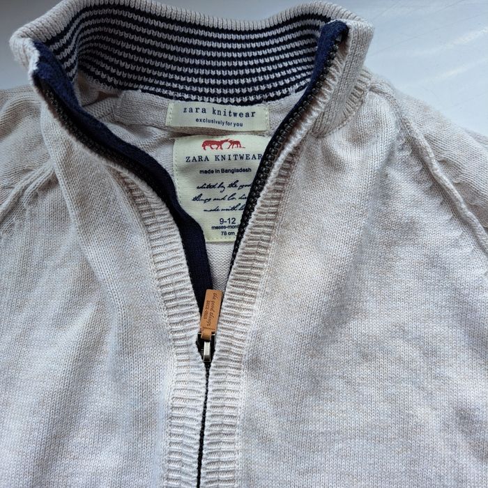 Gilet zara 9/12 mois - photo numéro 2