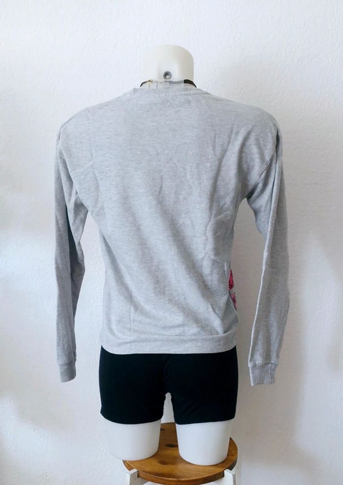 🤎 Pulls gris pour femme, taille M - photo numéro 4