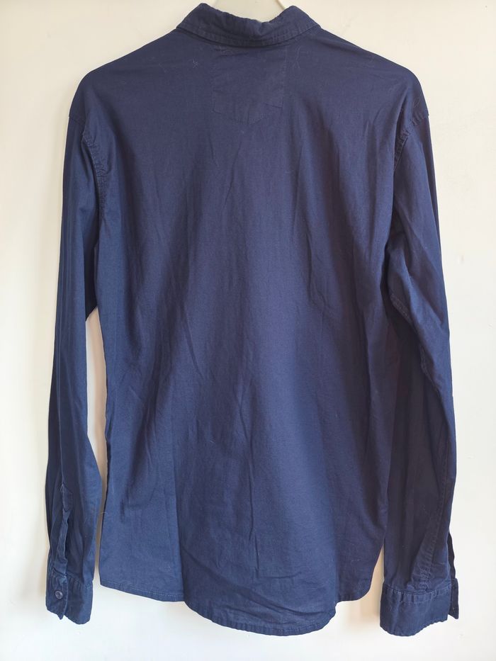 Chemise bleu marine – Taille XL – Tommy Hilfiger - photo numéro 4
