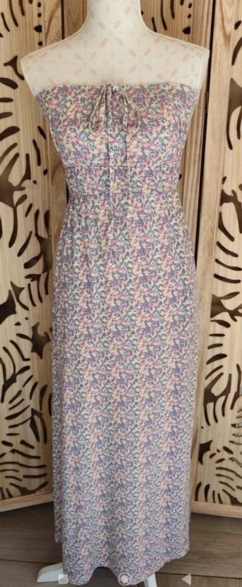 Robe longue à motifs fleuris, taille 38/40, K Woman