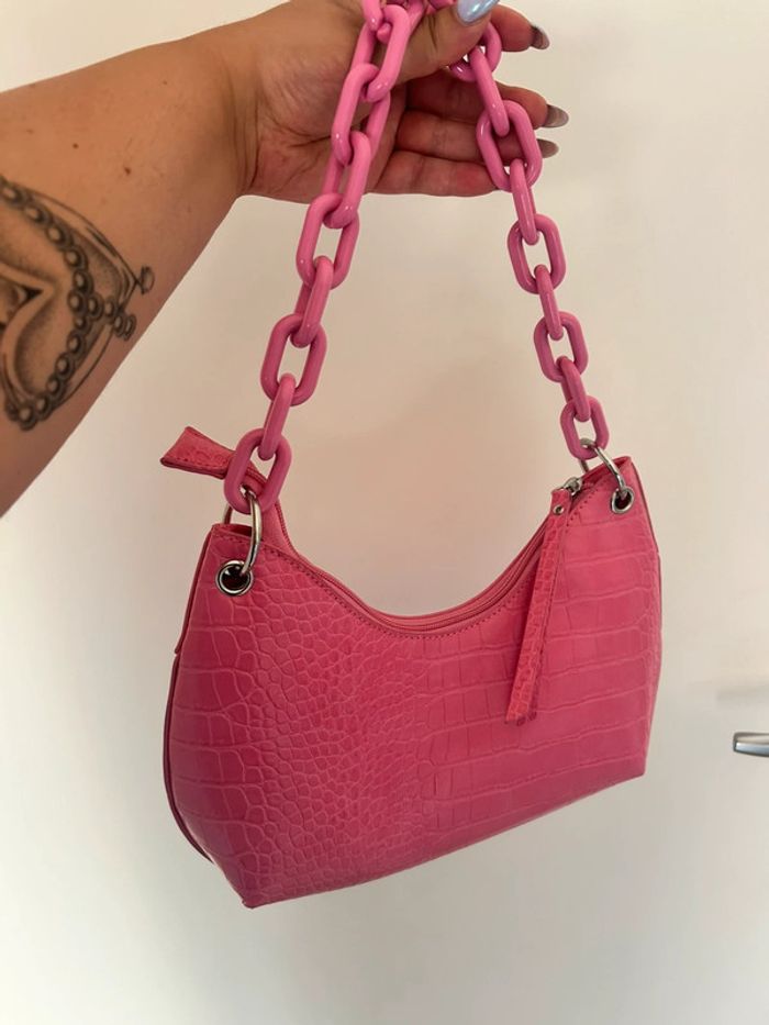 Magnifique sac à main rose pimkie neuf - photo numéro 2