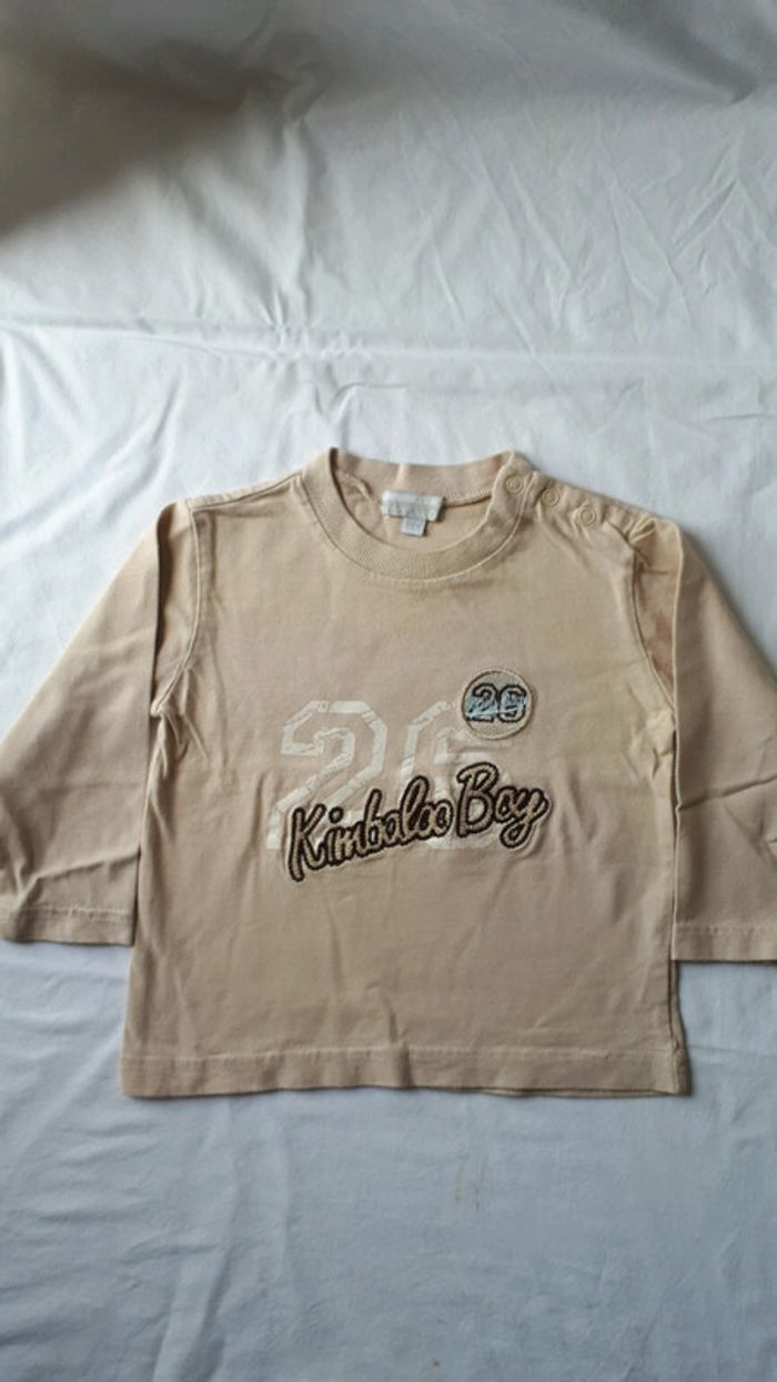 T-shirt manches longues 18 mois