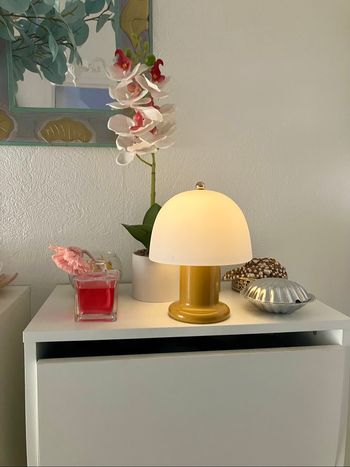 Petite lampe ou veilleuse moutarde NEUVE 🍄‍🟫