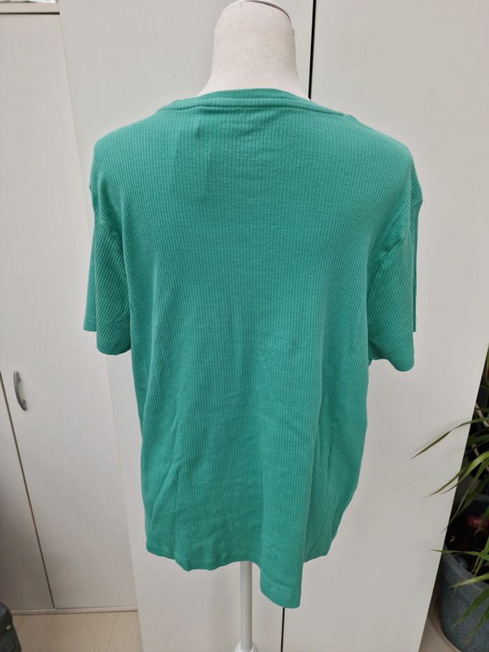 T-Shirt Vert Emeraude Via Cortesa Adler - photo numéro 5