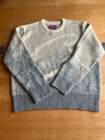 Pull Corteiz gris dégradé