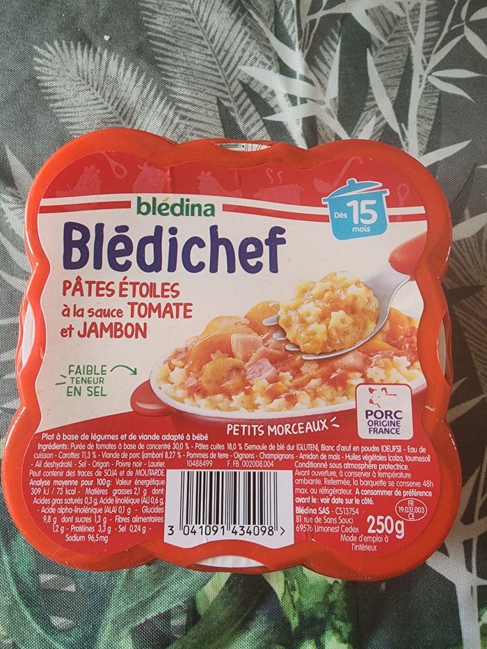 Repas bébé