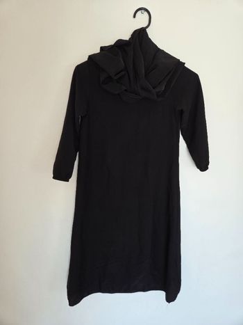 Abaya noir avec chale intégrée neuve