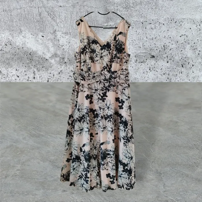 Très jolie robe longue T46 bpc