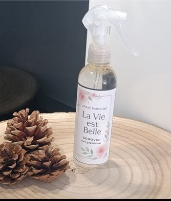 Spray parfumé Textile inspiration La vie est belle 
