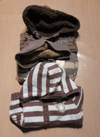 Lot de 3 pulls garçon 6 mois