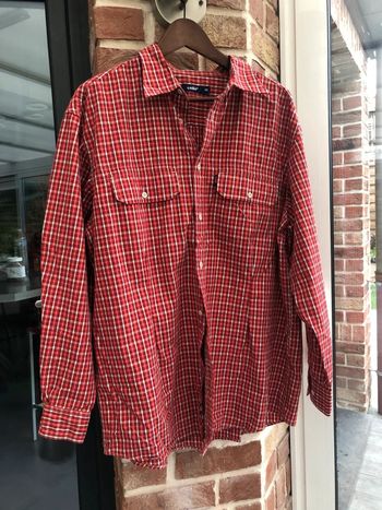 Chemise homme à carreaux XL 💯 % coton