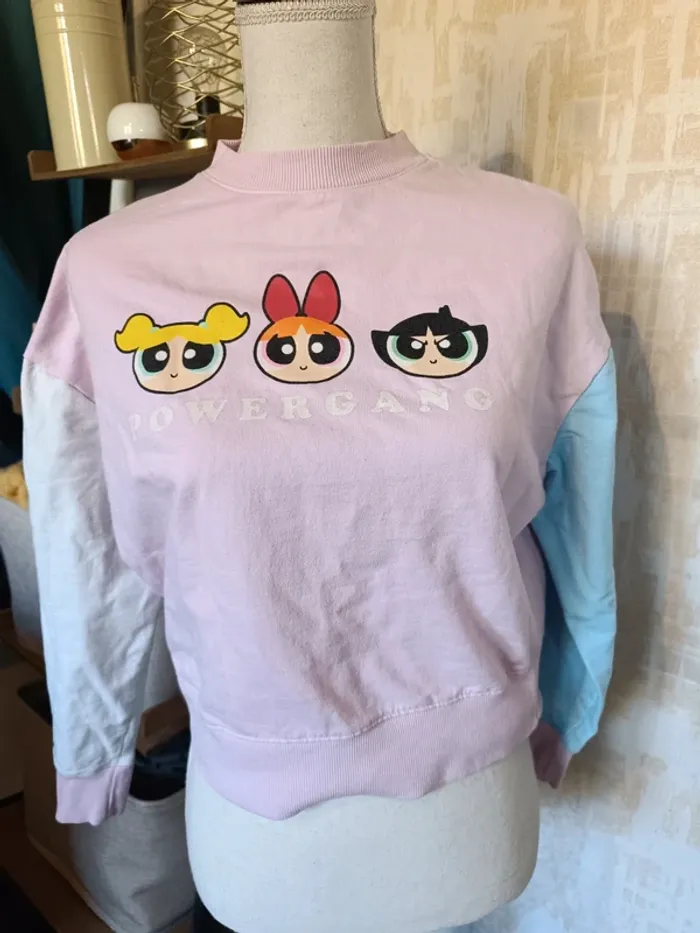 Sweat THE POWERPUFF GIRLS - Taille XS - photo numéro 2