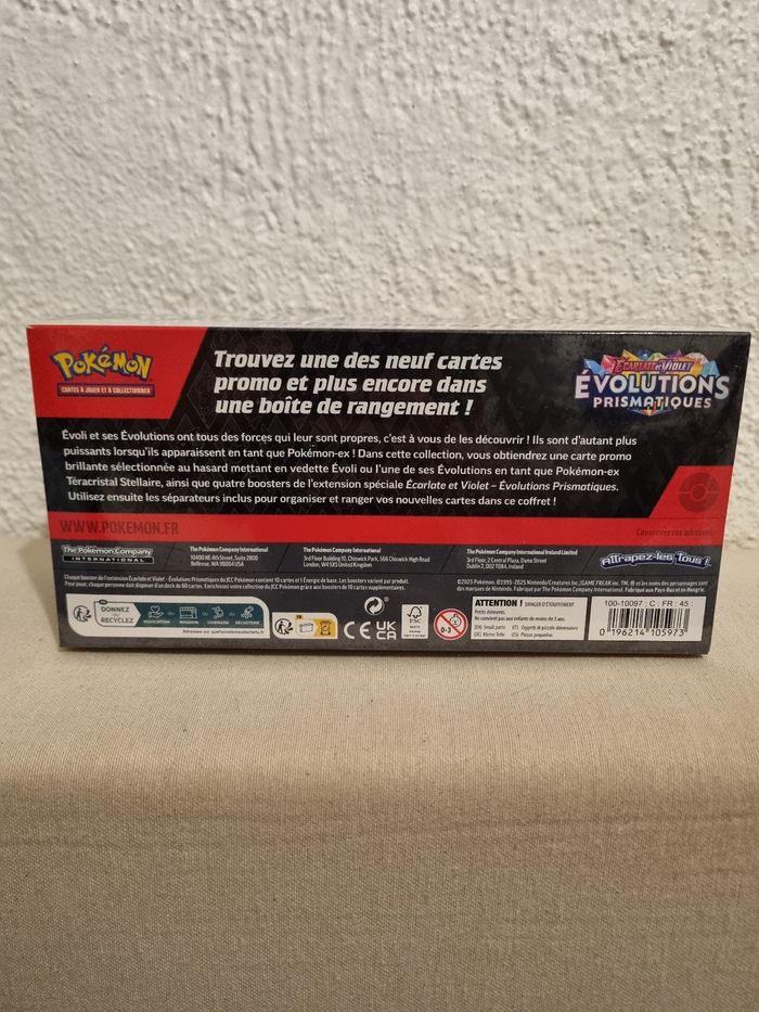Évolutions prismatiques Boite surprise
