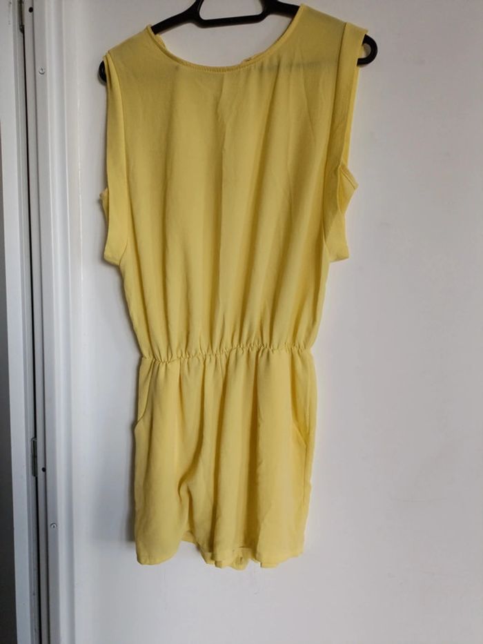 Combishort jaune en viscose Taille S/M  Très bon état
