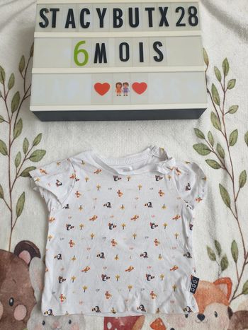 Tee-shirt garçon 6 mois