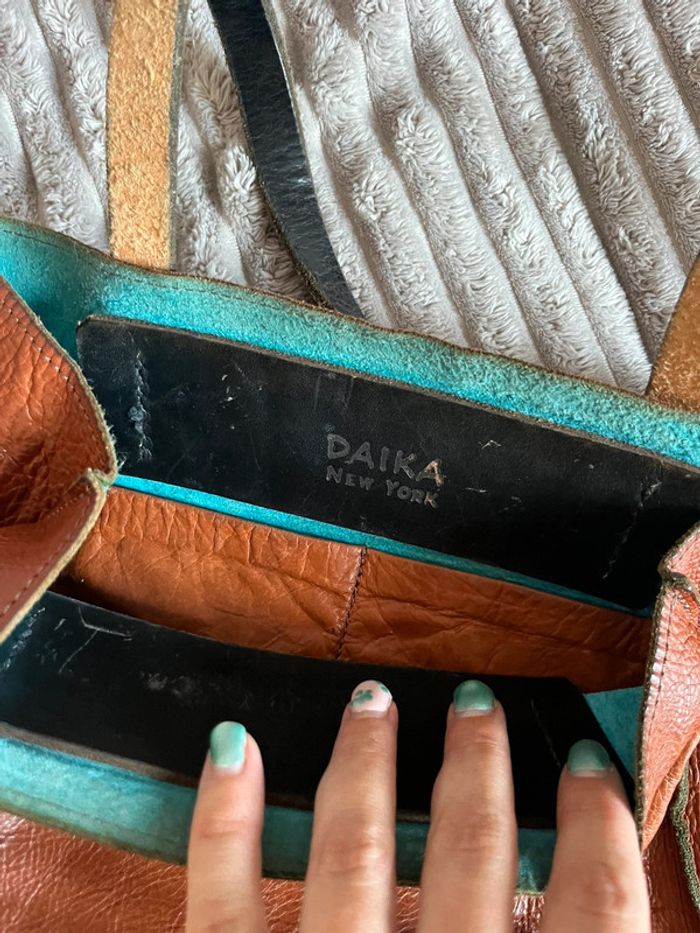 Sac cabas en cuir DAIKA New York – Vintage & stylé - photo numéro 10