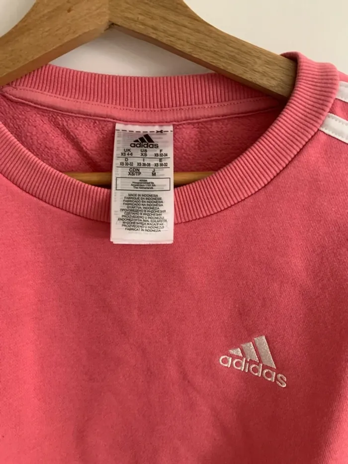 Sweat rose Adidas original - photo numéro 2