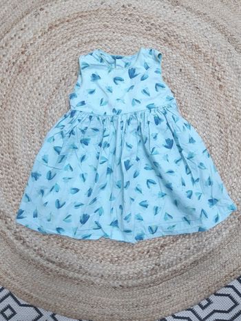 Robe motif fleurs Boutchou 18 mois